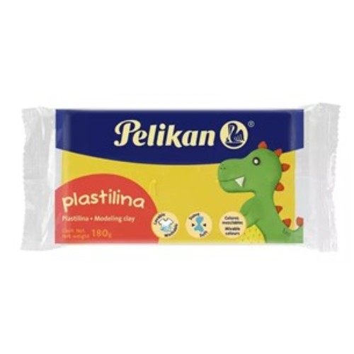 Barra De Plastilina Amarrilla 180g