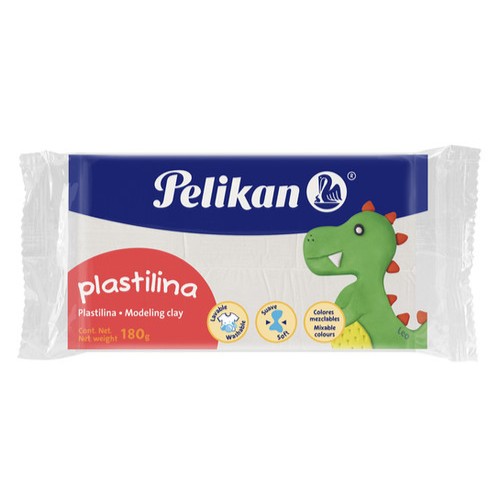 Barra De Plastilina Blanca180g