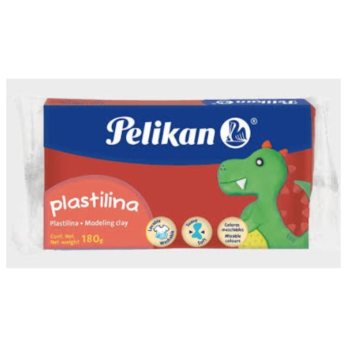 Barra De Plastilina Roja 180g