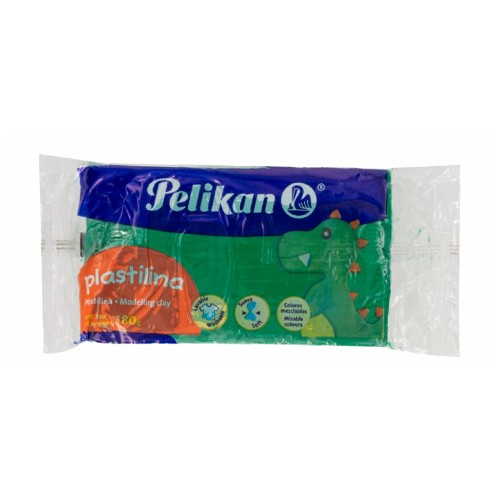 Barra De Plastilina Verde Bandera 180g
