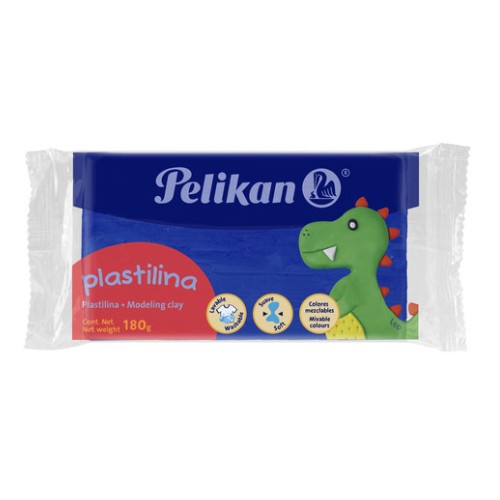 Barra De Plastilina Azul Rey 180g