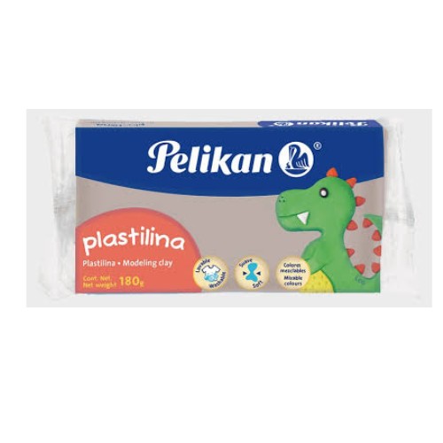Barra De Plastilina Gris 180g