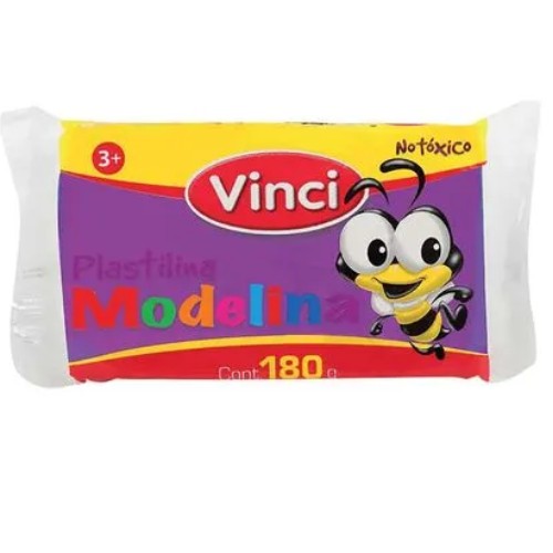 Barra De Plastilina Morada 180g