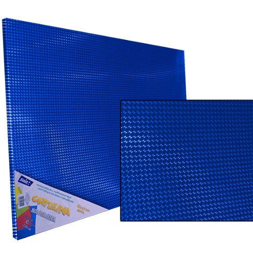 Cartulina Holografica Azul