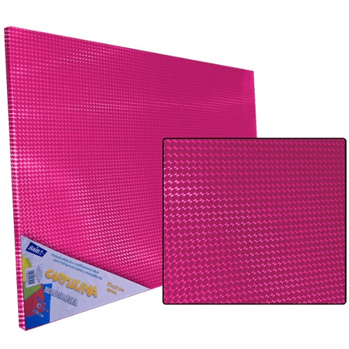 Cartulina Holografica Rosa