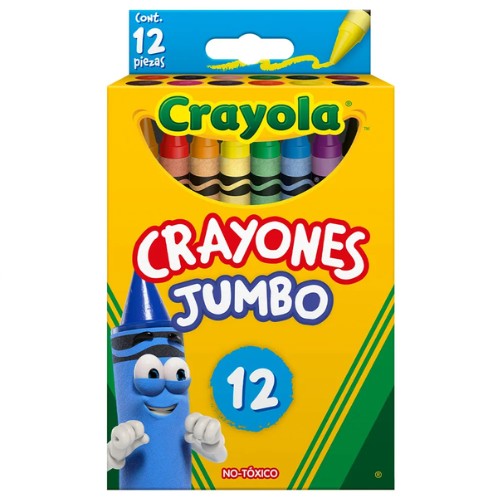 Crayones Crayola Jumbo De 12
