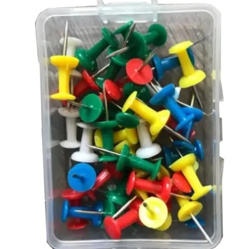 Estuche De Chinchetas De Colores