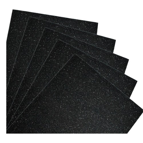 Hoja Fomy Diamantado Negro