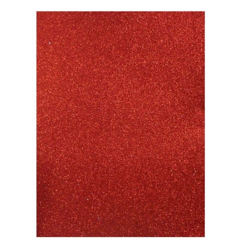 Hoja Fomy Diamantado Rojo
