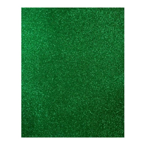 Hoja Fomy Diamantado Verde Bandera