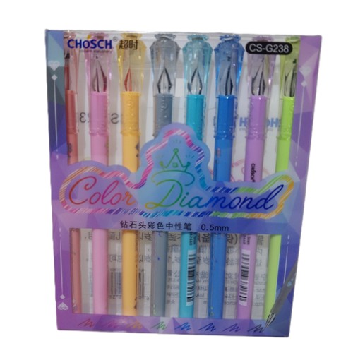 Lapiceros En Paquete Color Diamond