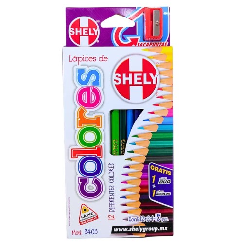 Colores Shely De 12 Normal