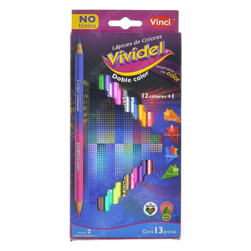 Colores Vividel 12 Dobles