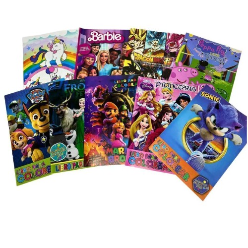 Libros Para Colorear Delgados