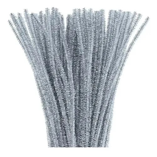 Limpia Pipas Metalico Plata