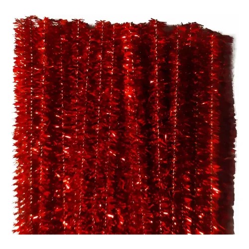 Limpia Pipas Metalico Rojo