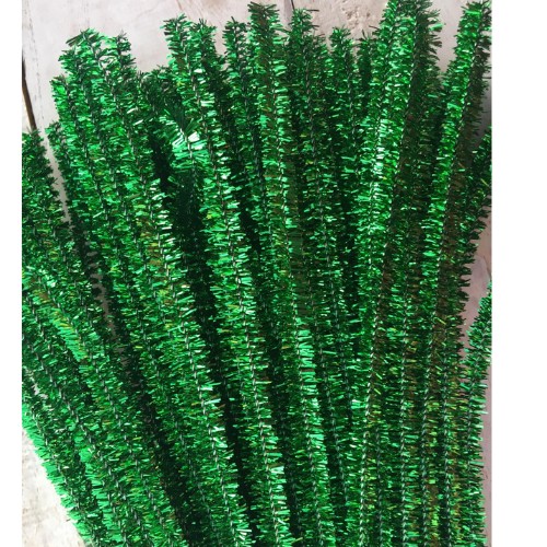Limpia Pipas Metalico Verde Bandera