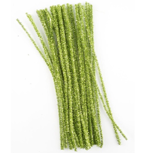 Limpia Pipas Metalico Verde Limon