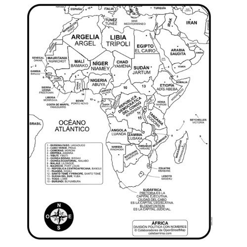 Mapa De Africa