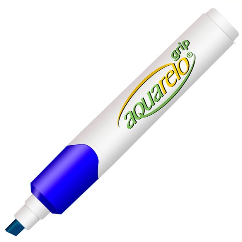 Marcador Acuarelo Azul