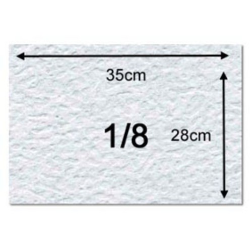Papel Cascaron De 1/8