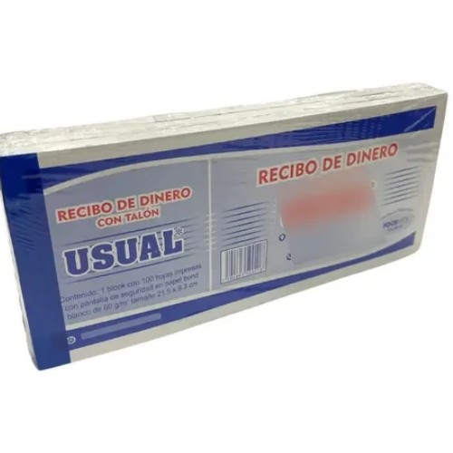 Paquete De Block De Resibo De Dinero