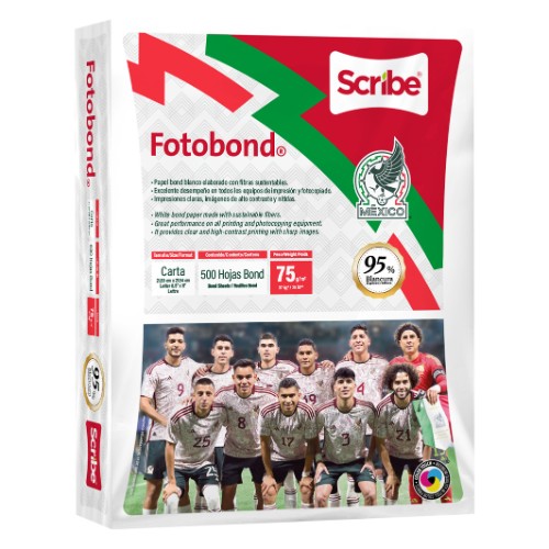 Paquete De 500 Hojas  Fotobond
