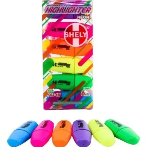 Paquete De Marca Textos Neo Y Pastel