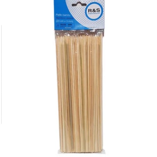 Paquete De Palo De Brocheta 20 Cm Grueso