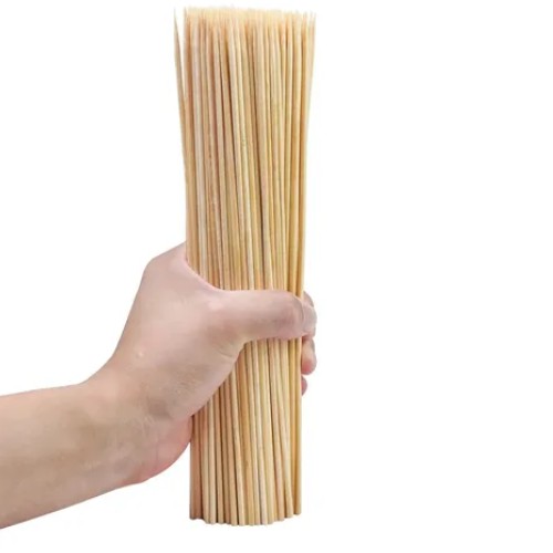 Paquete De Palo De Brocheta De 30 Cm. Grueso