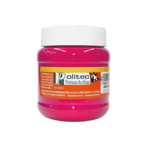 Pintura Politec De 250 Ml Rosa Mexicano