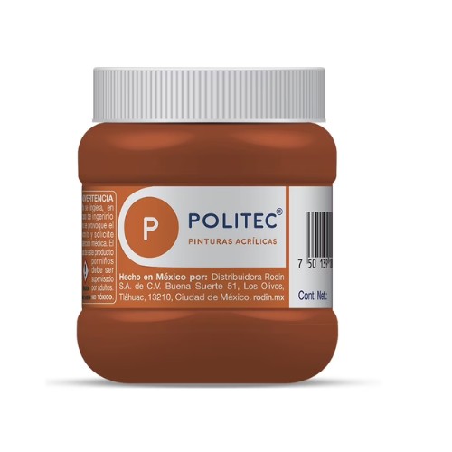 Pintura Politec De 250 Ml Terracota