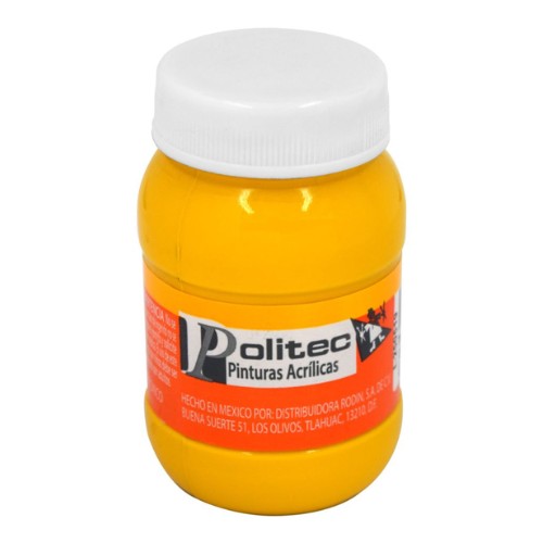 Pintura Politec Mediana Amarillo Medio