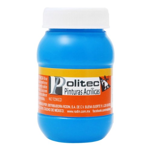Pintura Politec Mediana Azul Celeste