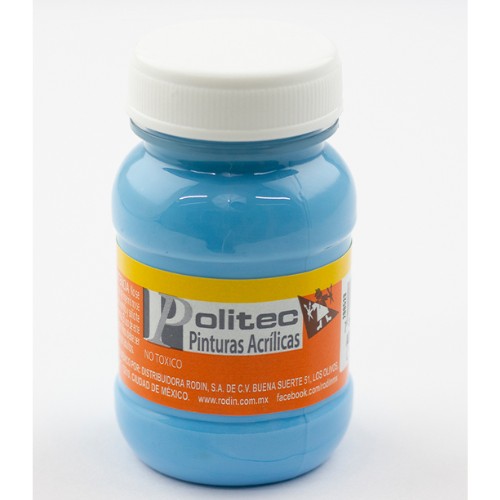Pintura Politec Mediana Azul Pastel
