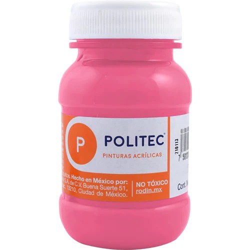 Pintura Politec Mediana Coral