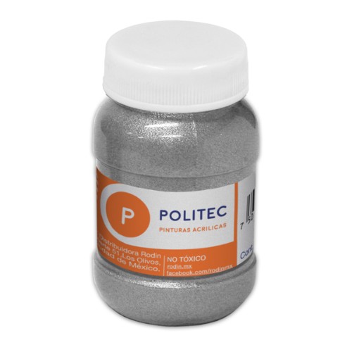 Pintura Politec Mediana Metalica Plata