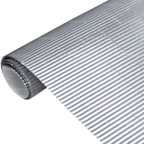 Pliego Corrugado Metalico Plata