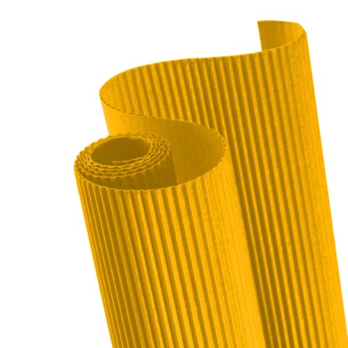 Pliego Corrugado Normal Amarillo Huevo