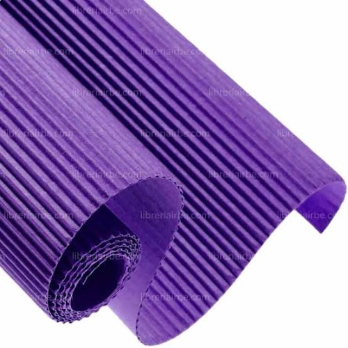 Pliego Corrugado Normal Morado