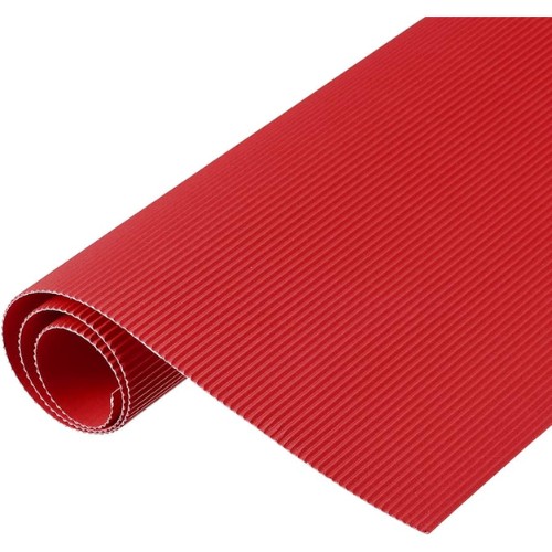 Pliego Corrugado Normal Rojo