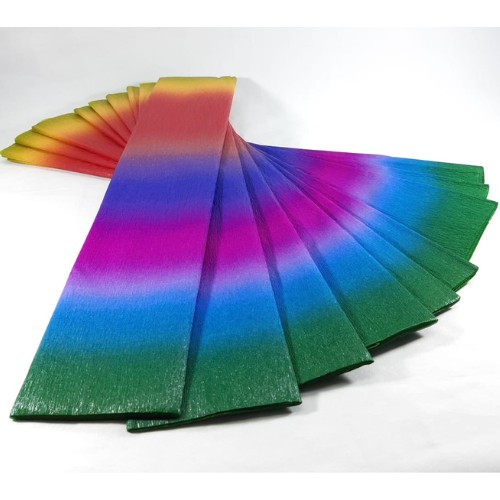 Pliego De Crepe Arcoiris