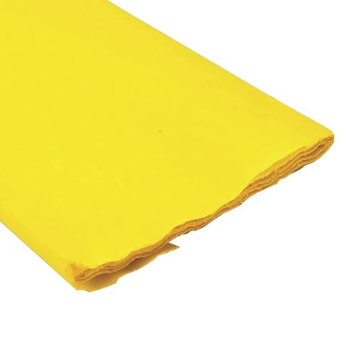 Pliego De Papel Crepe Amarillo