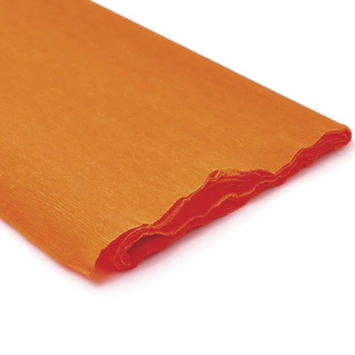 Pliego De Papel Crepe Naranja