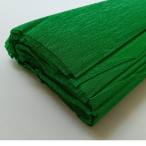 Pliego De Papel Crepe Verde Bandera
