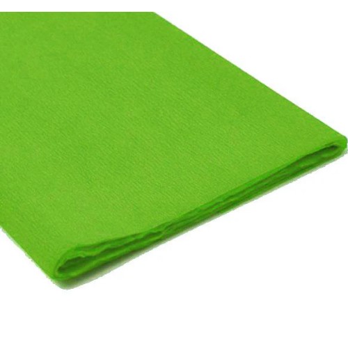 Pliego De Papel Crepe Verde Limon