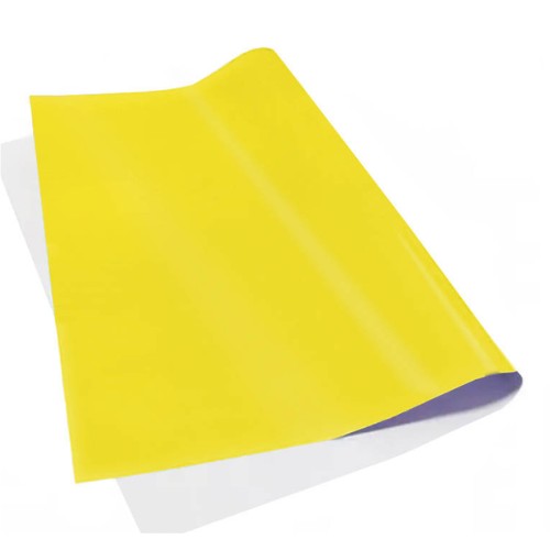 Pliego De Papel Lustre Amarillo Claro