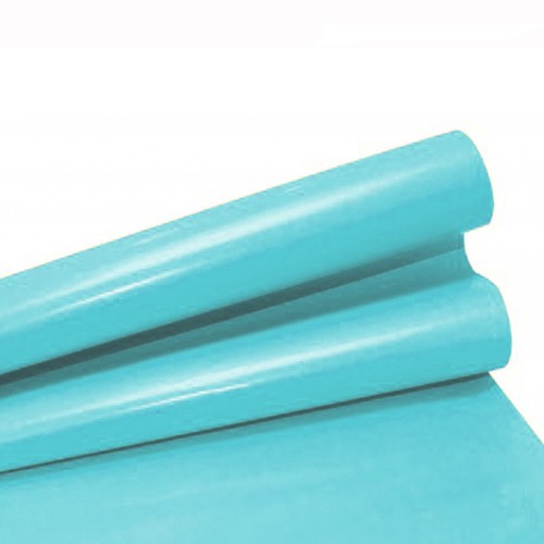 Pliego De Papel Lustre Azul Cielo