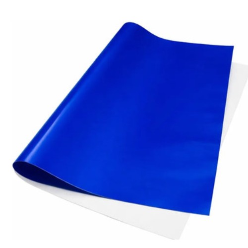 Pliego De Papel Lustre Azul Rey