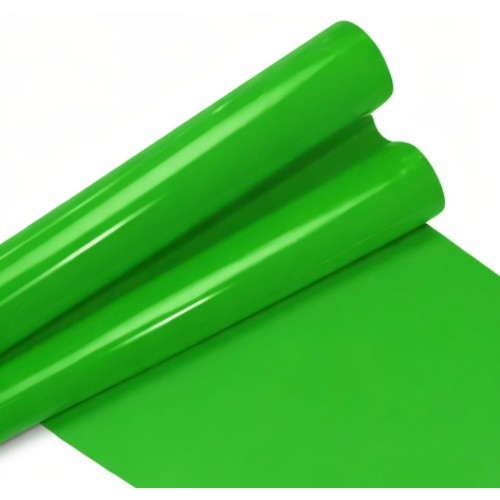 Pliego De Papel Lustre Verde Limon